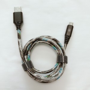 Γυαλιστερή δερμάτινη θήκη PU Γρήγορη φόρτιση Γύρος αλουμινένιο περίβλημα Καλώδιο USB για μικροσυσκευή USB, φόρτιση και συγχρονισμό τύπου C, iPhone