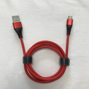 TPE Γρήγορη φόρτιση Γύρος Αλουμινένιο περίβλημα Flex κάμψη καλώδιο δεδομένων USB για micro USB, τύπου C, iPhone αστραπή και συγχρονισμός